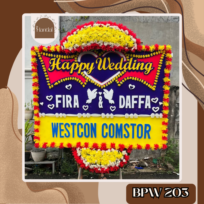 Toko bunga bekasi, bunga papan bekasi, bunga papan wedding, bunga papan jakarta