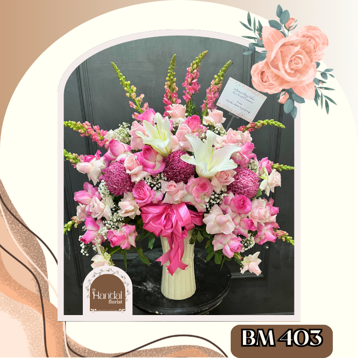 Bunga Meja, Bunga Meja Jakarta, Bunga Meja Bekasi, Centerpiece Flower, Centerpiece Flower Jakarta